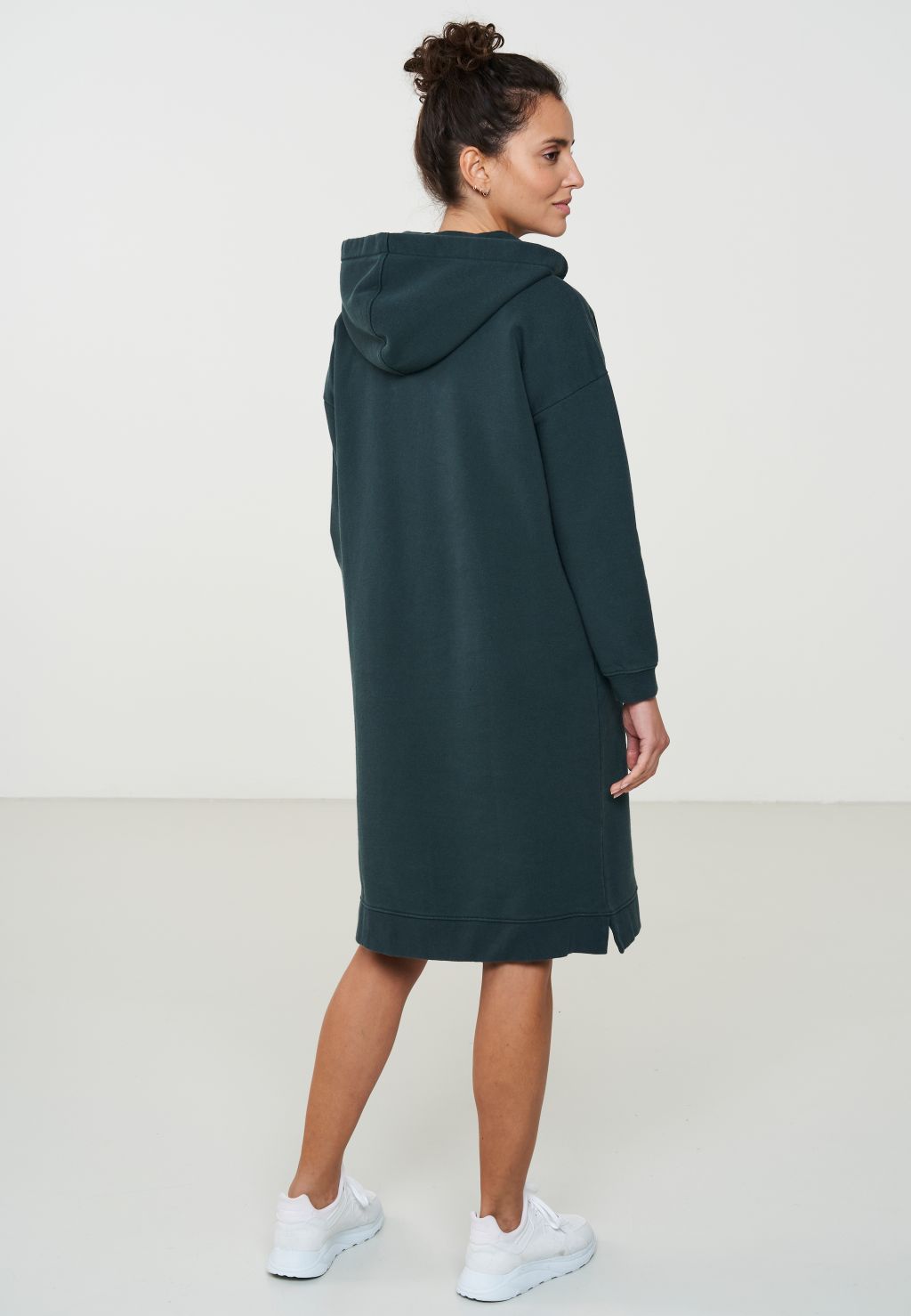 Kleid Hedera - Bio-Baumwolle/Recycelte Baumwolle Deep Green M