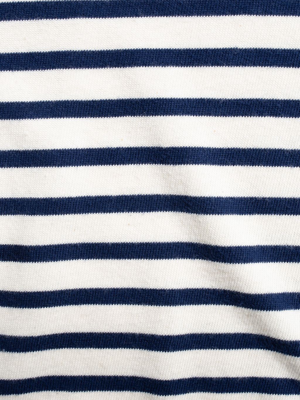 Charles Stripe LS T-Shirt Offwhite/Blue M