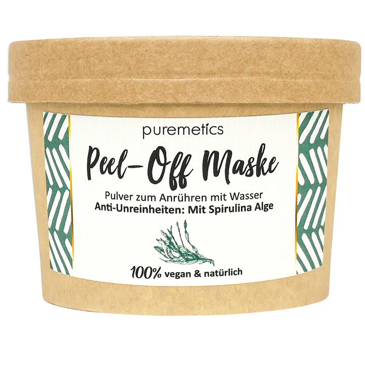 Peel-Off Masken Spirulina Alge - Anti Unreinheiten 65g