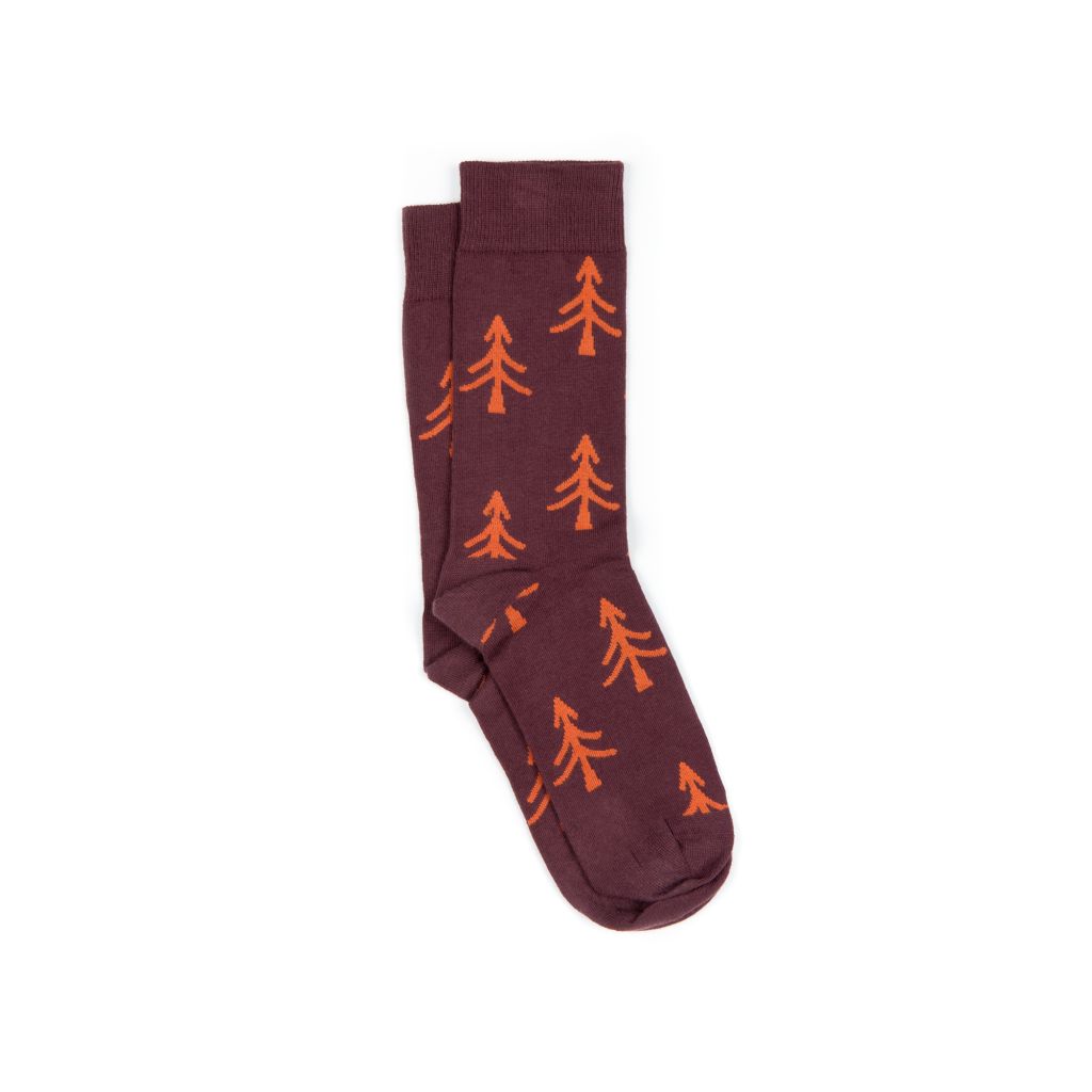 Tree Socken dunkelrot 36-41