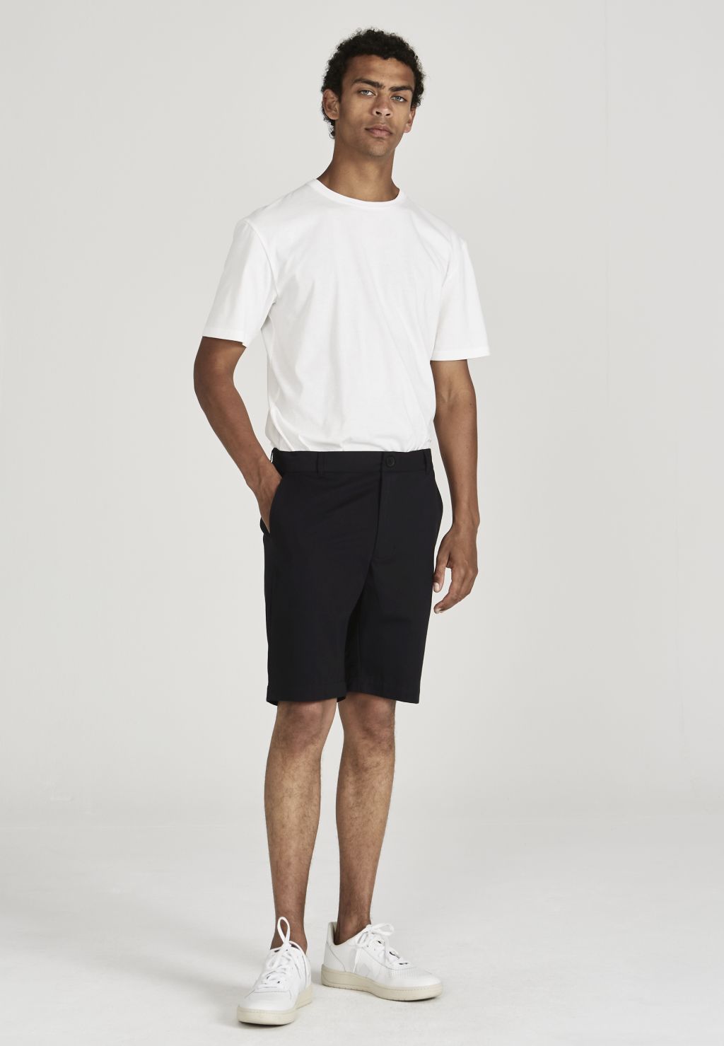 Edgar - Chino-Shorts - Bio-Baumwolle Black XL