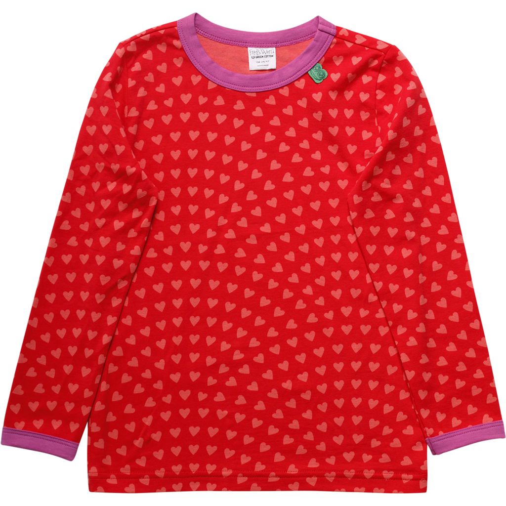 Heart T baby traffic red Bright White 74