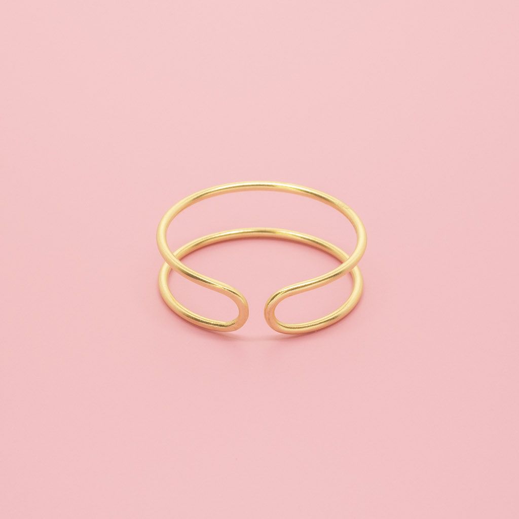 Double Ring - Gold