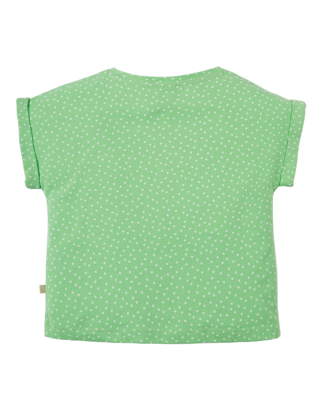 Bella Boxy T-Shirt Soft Green Spot Horse 110/116