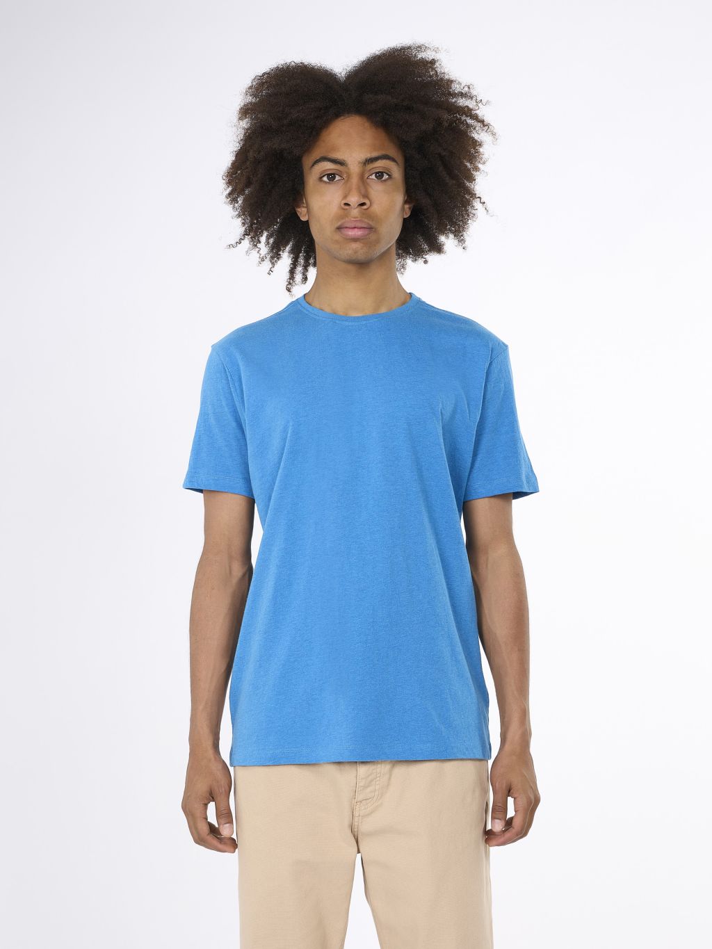 Basic T-Shirt Lint Melange XL
