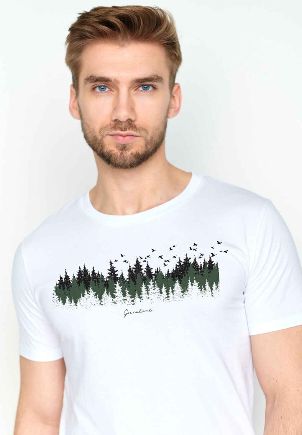 Nature Birds Forest (Guide/Gots) - White M