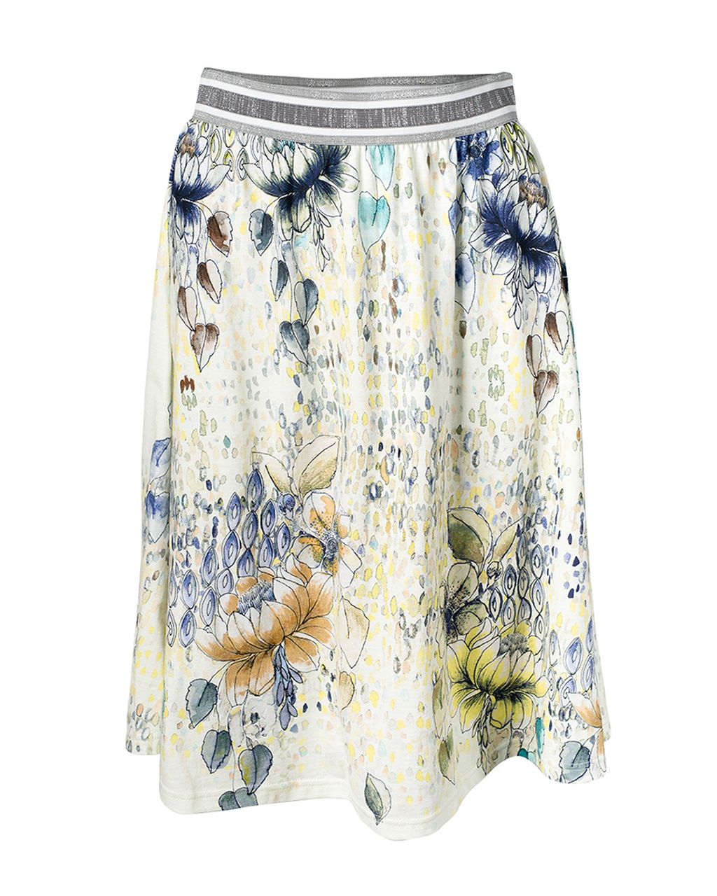 Art-Flower Skirt Opal L