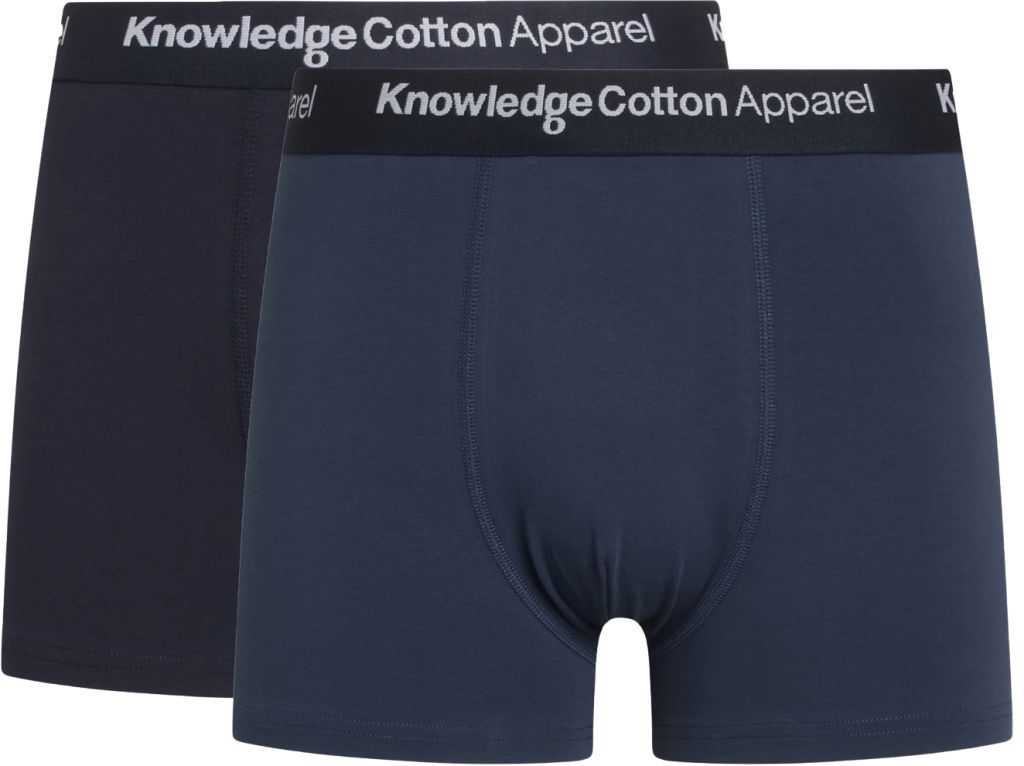 Maple 2-pack underwear - GOTS/Vegan dark denim L