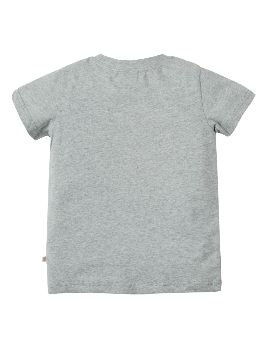 Stanley Applique T-Shirt Grey Marl Gig Boat 98/104