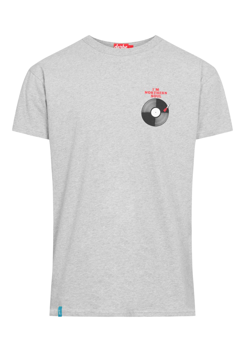 T-Shirt Northern Soul aus Bio-Baumwolle grey melange XL