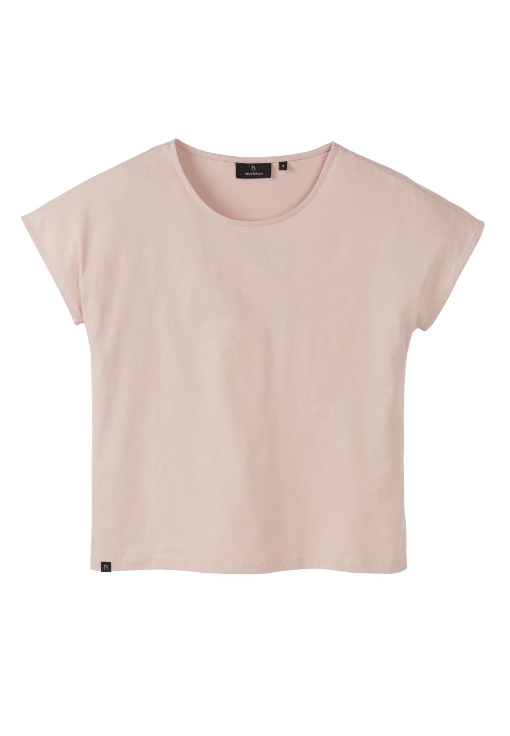 Frauen T-Shirt Alocasia - Bio-Baumwolle Nude Rose S