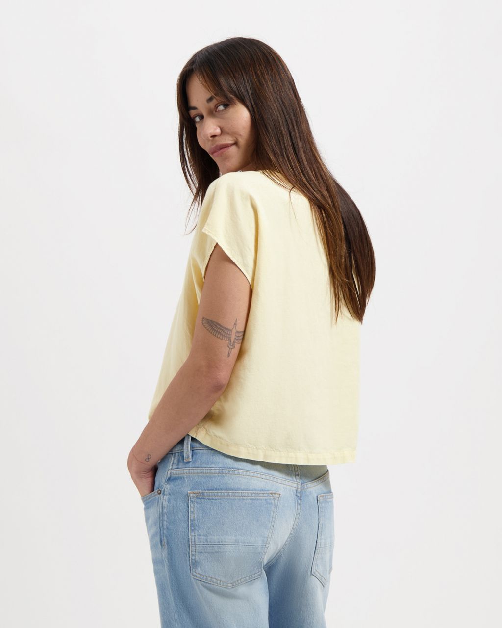 Emily Top Faded Yellow XS