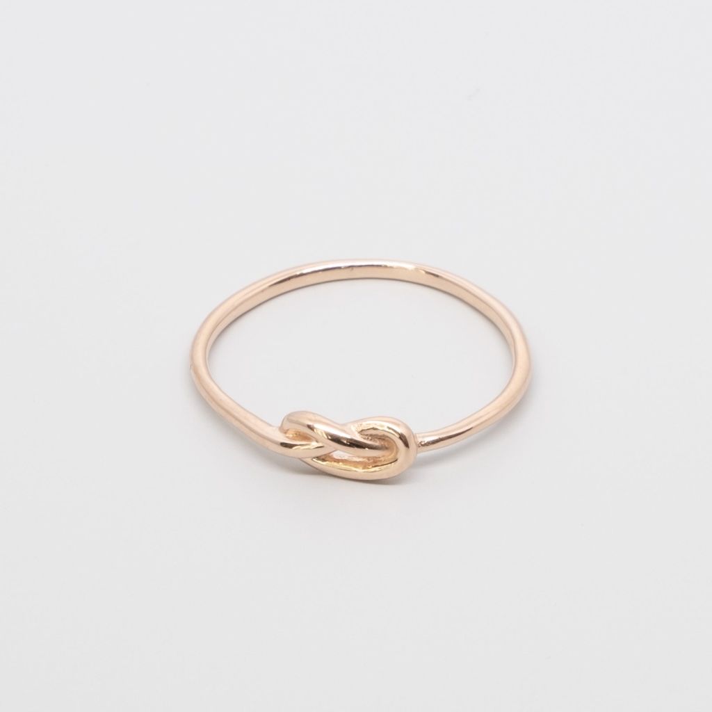 Knot Ring - Roségold S
