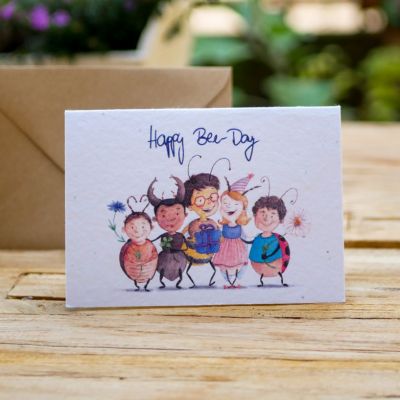 Happy Bee Day - Faltkarte