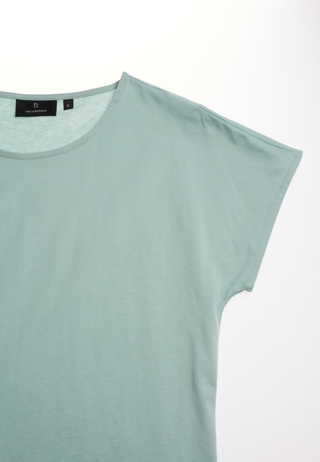 Frauen T-Shirt Alocasia - Bio-Baumwolle Peppermint Green M