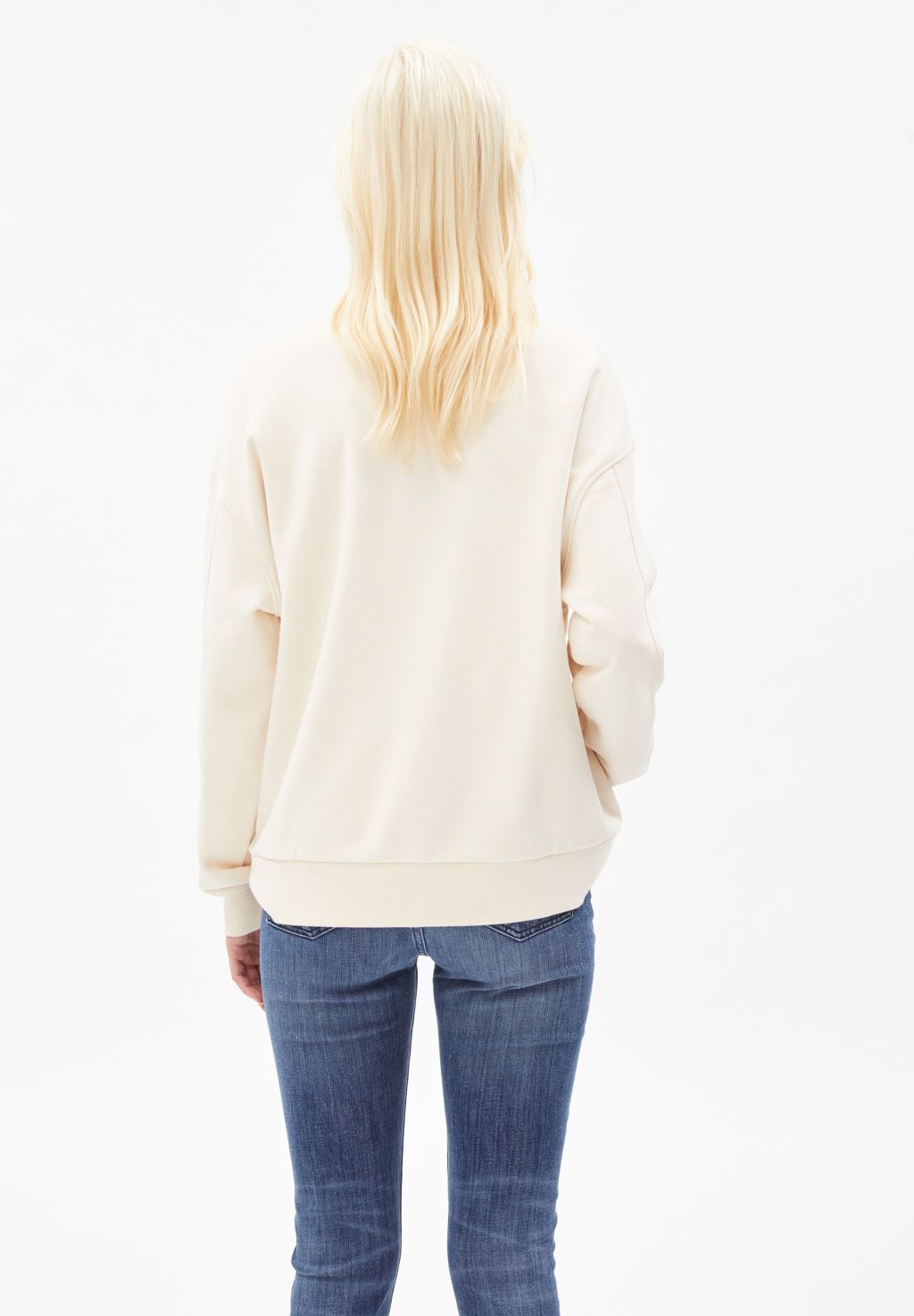 Aarin Sweatshirt aus Bio-Baumwolle undyed L