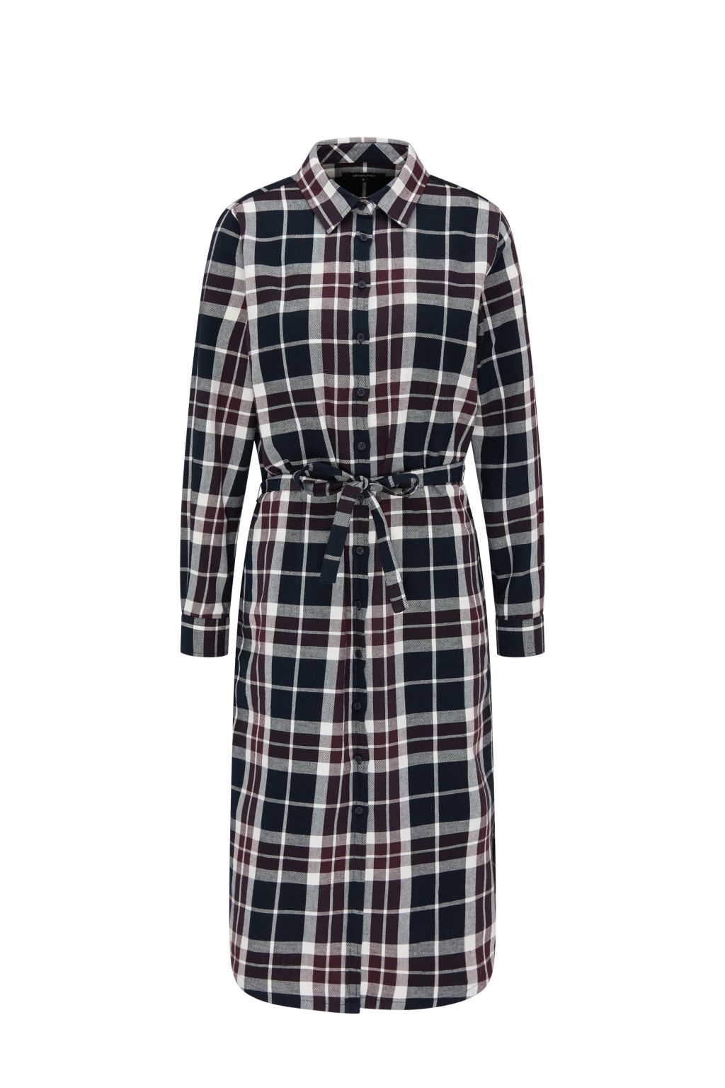 Frauen Flanell Dress #CHECKED red checked S