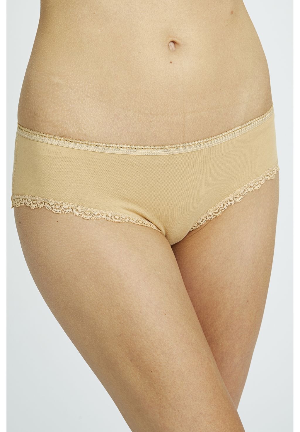 Lace Hipster - Gots - Almond