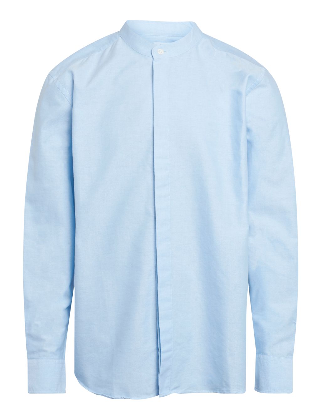 Simon Shirt Blue Melange XL