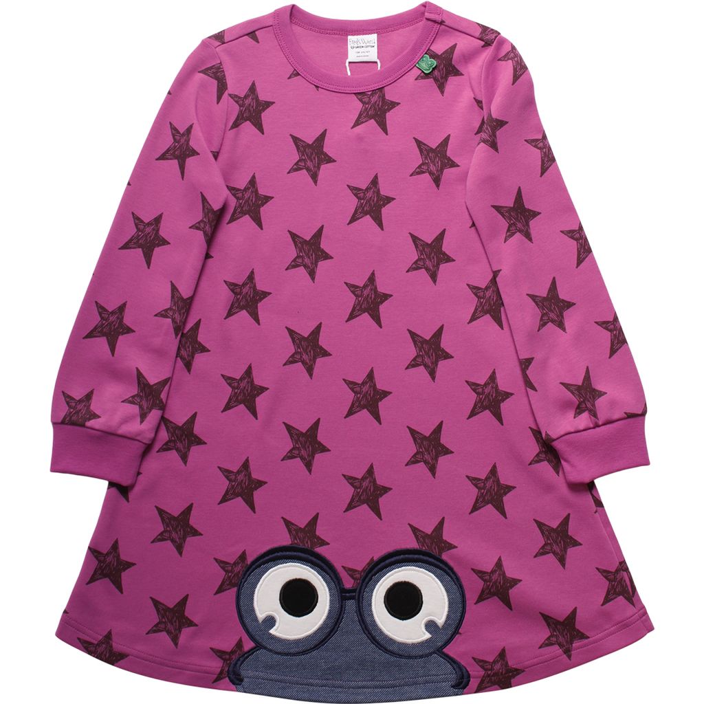 Star Peep Dress Violet 98