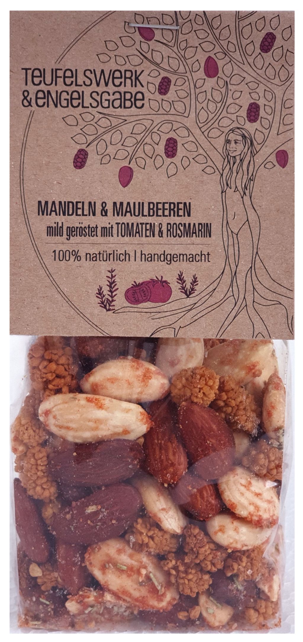 Bio Mandel & Maulbeere - Tomate-Rosmarin 125g
