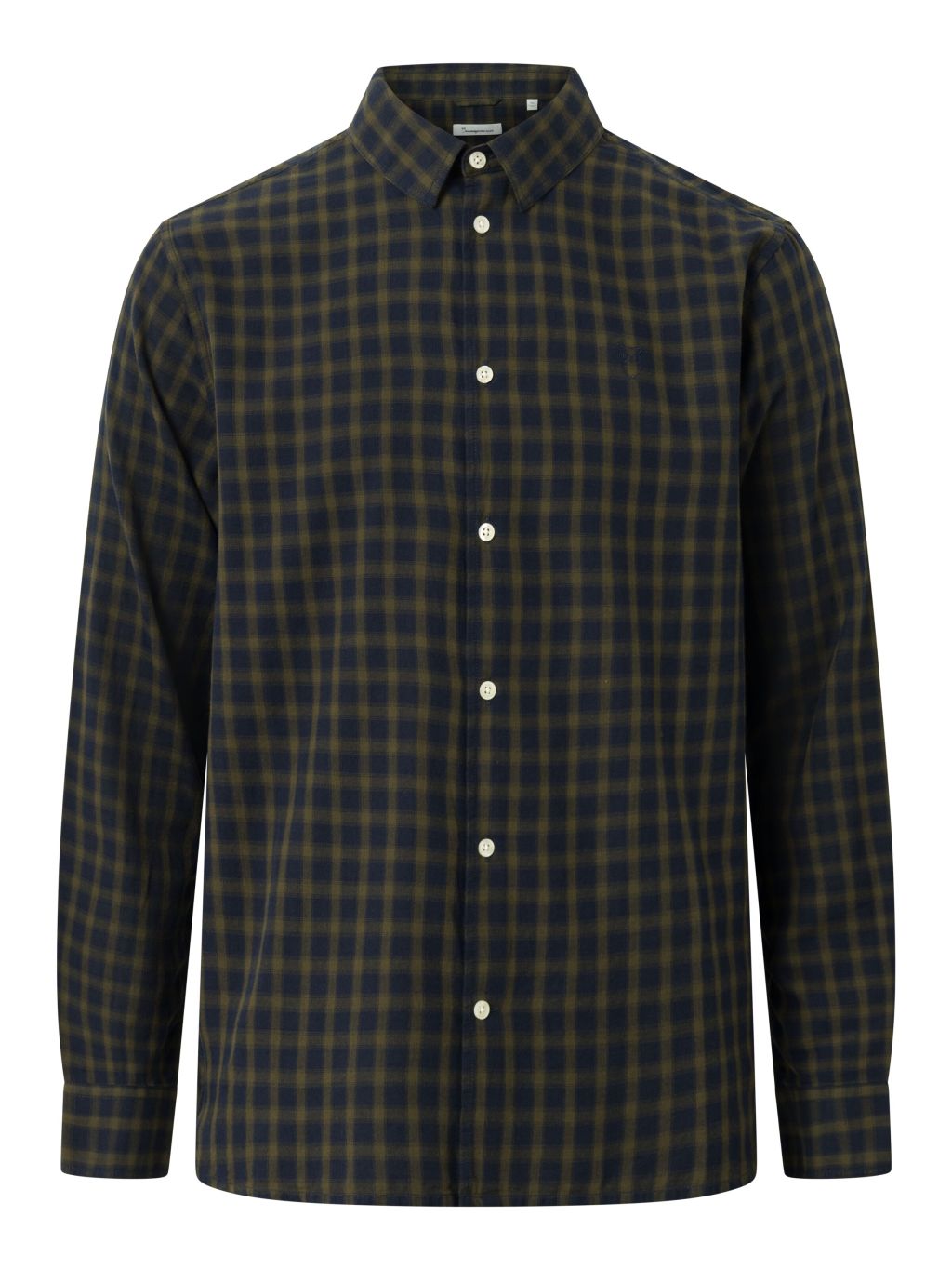 Regular Fit Small Checkered Shirt Blue Check XL