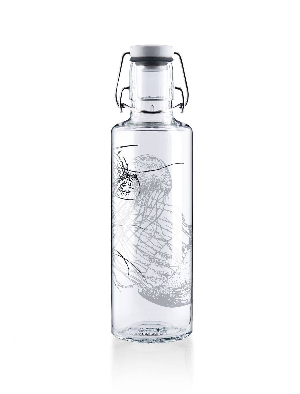 soulbottle 0,6l jellyfish in the bottle (mit Tragegriff)