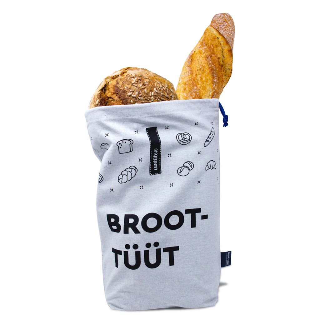 Broot Tüüt - Die Nachhaltige Brottasche Blau