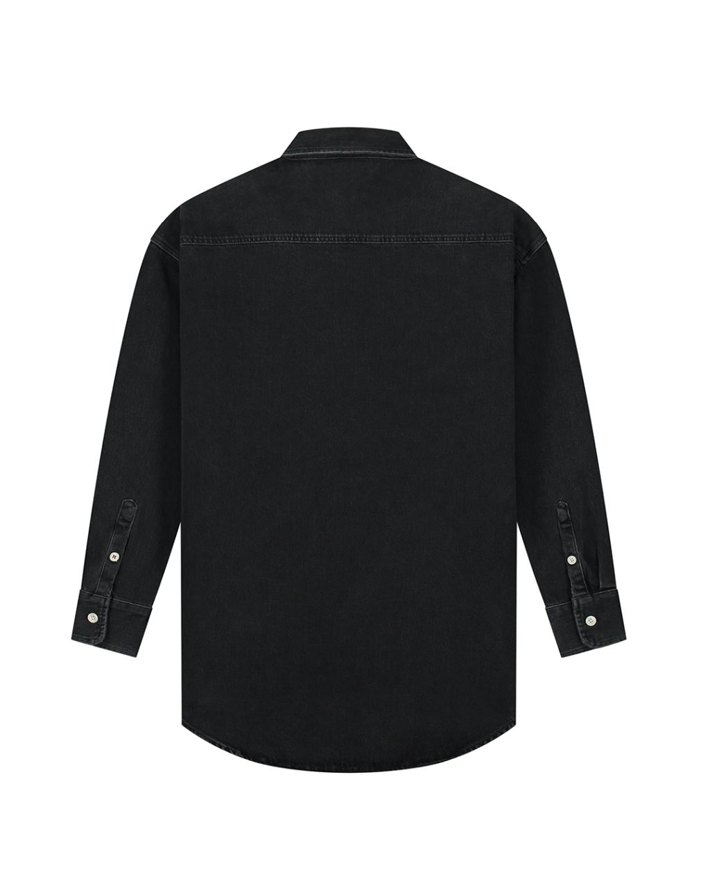 Selina Black Shirt Washed Black L