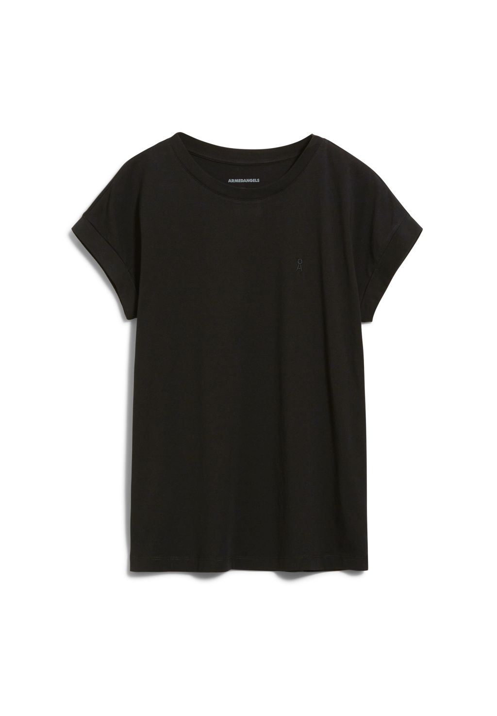 Idaa T-Shirt aus Bio-Baumwolle black XS