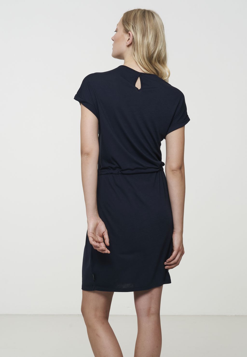 Jersey Dress GOJI Kleid aus LENZING™ ECOVERO™ dark navy XL