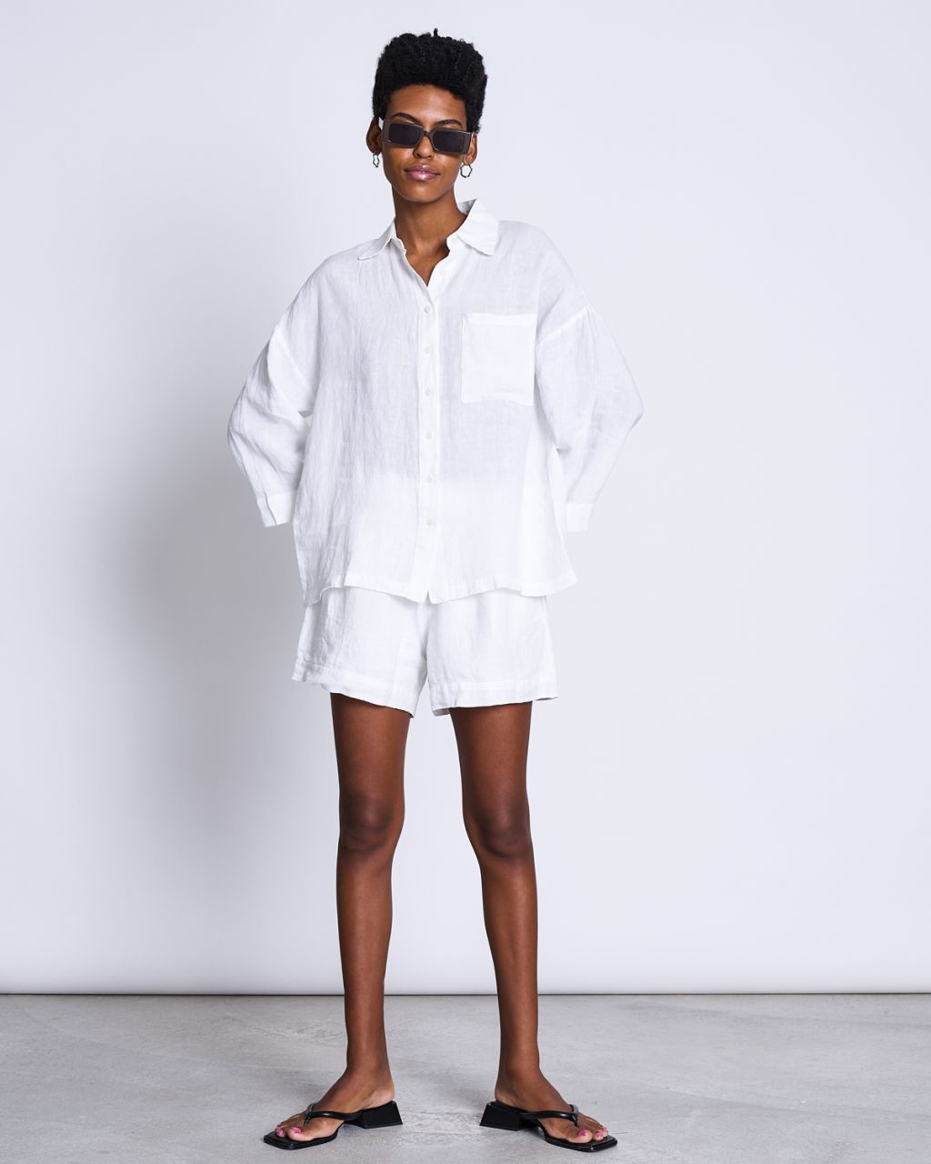 Mons Linen Shirt white XS