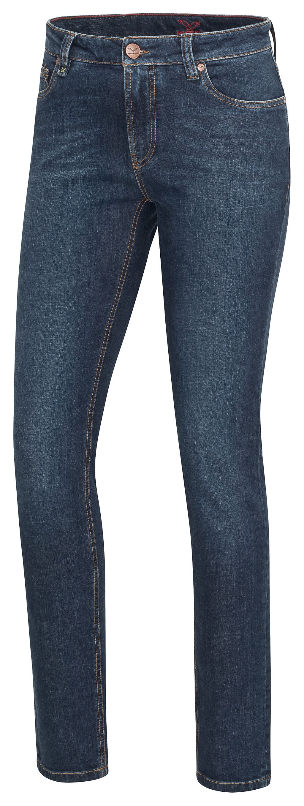 Svenja Fashion Blue Slim Fit Medium Waist Jeans - Bio-Baumwolle