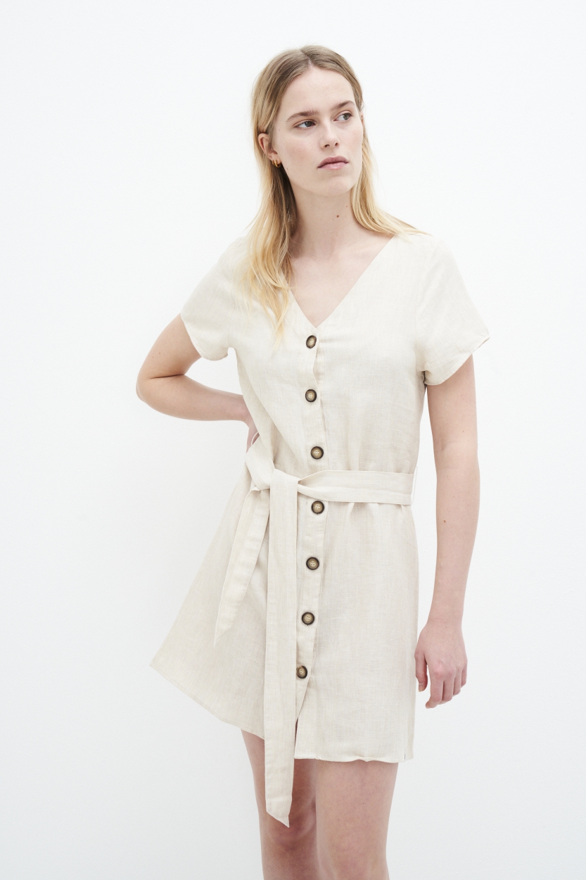Kleid Ella Dress Linen/Organic Cotton