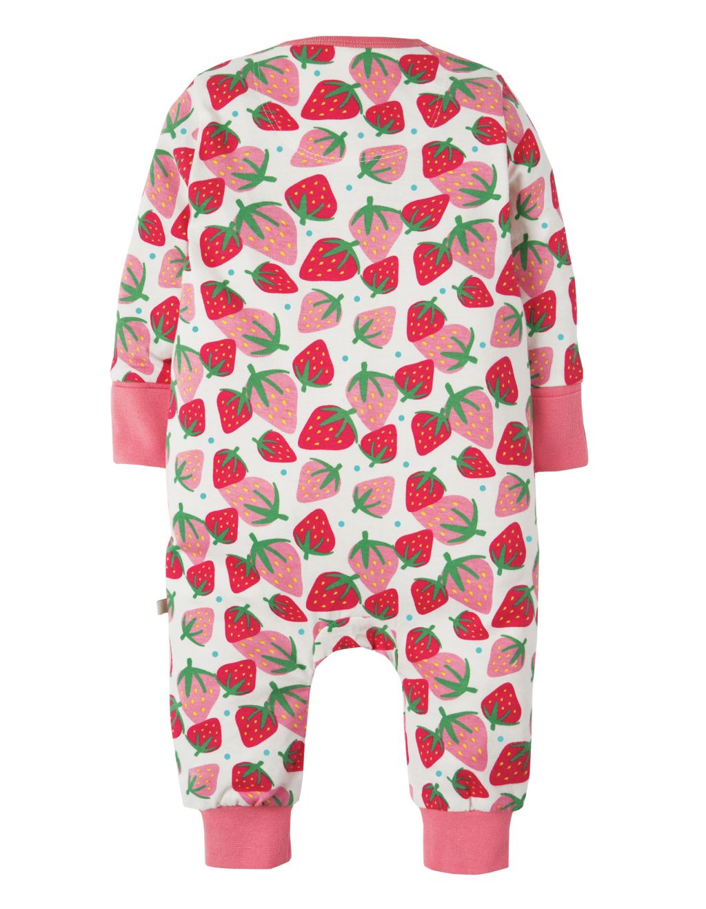 Summer Zip Babygrow Scilly Strawberries 86/92