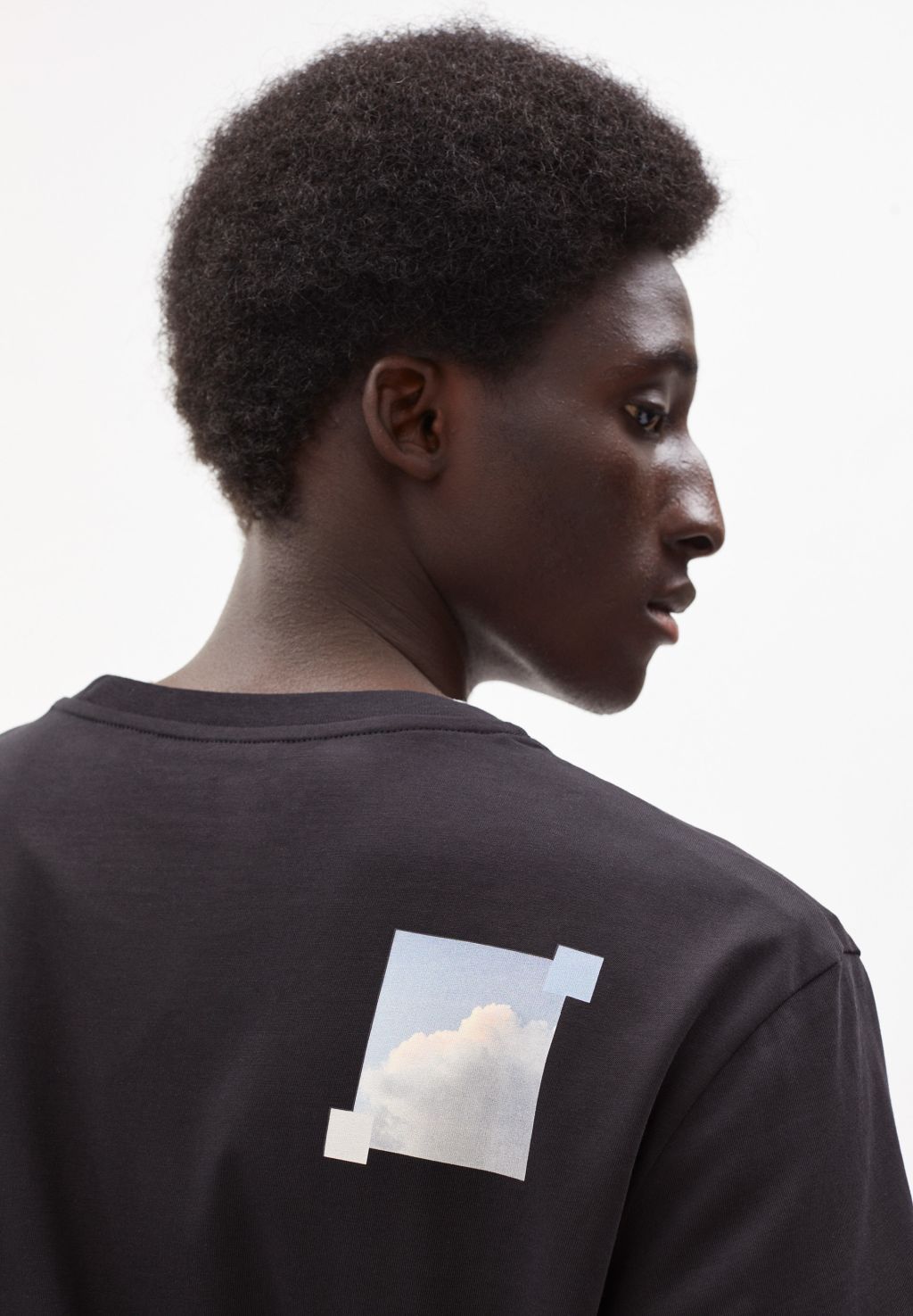 Aado Cloud T-Shirt aus Bio-Baumwolle black XL