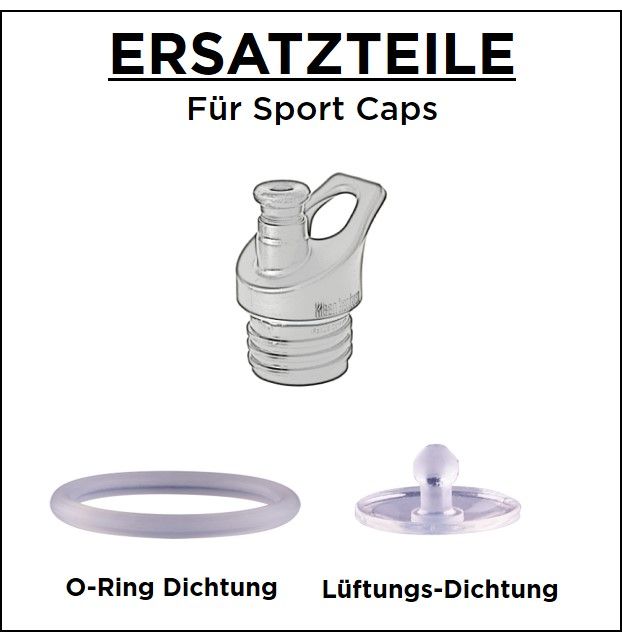 Kanteen® Sport Cap 3.0 Deckel Für Classic Flaschen Schwarz