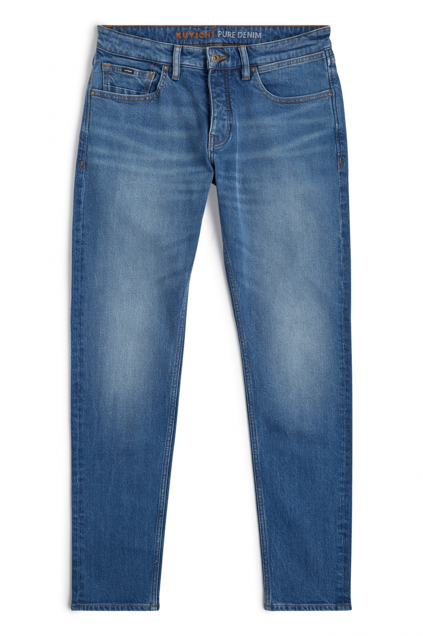 Jim Tapered Pale Blue 32/34