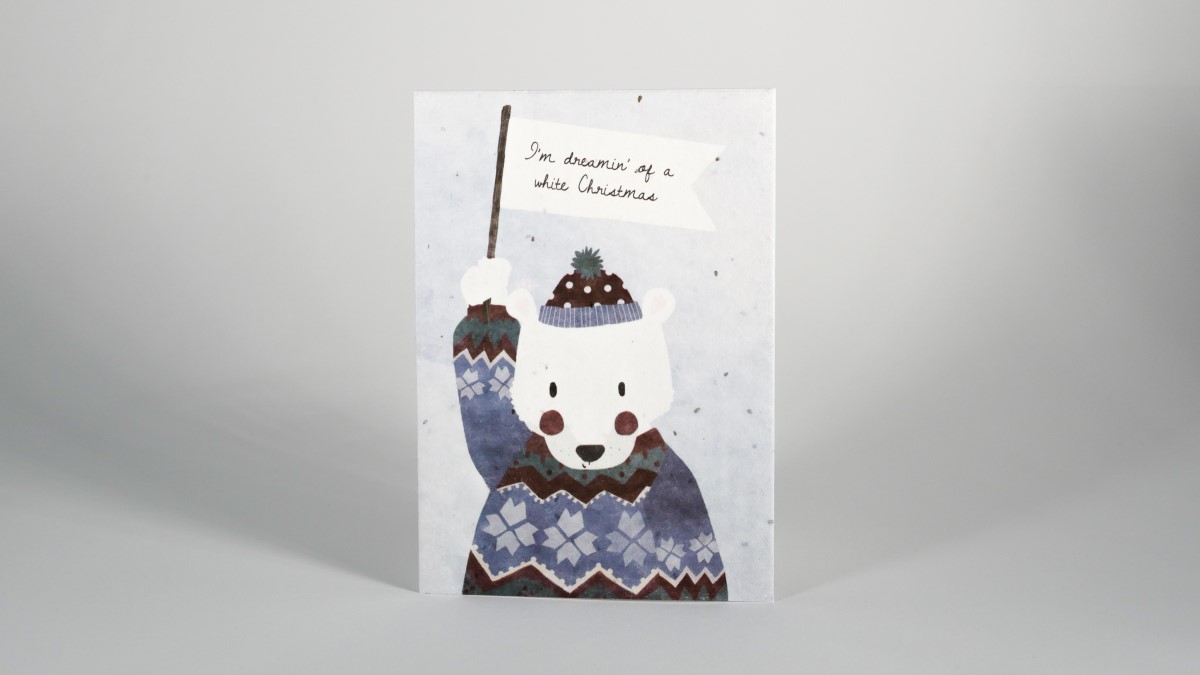 I'm Dreamin' Of A White Christmas - Postkarte