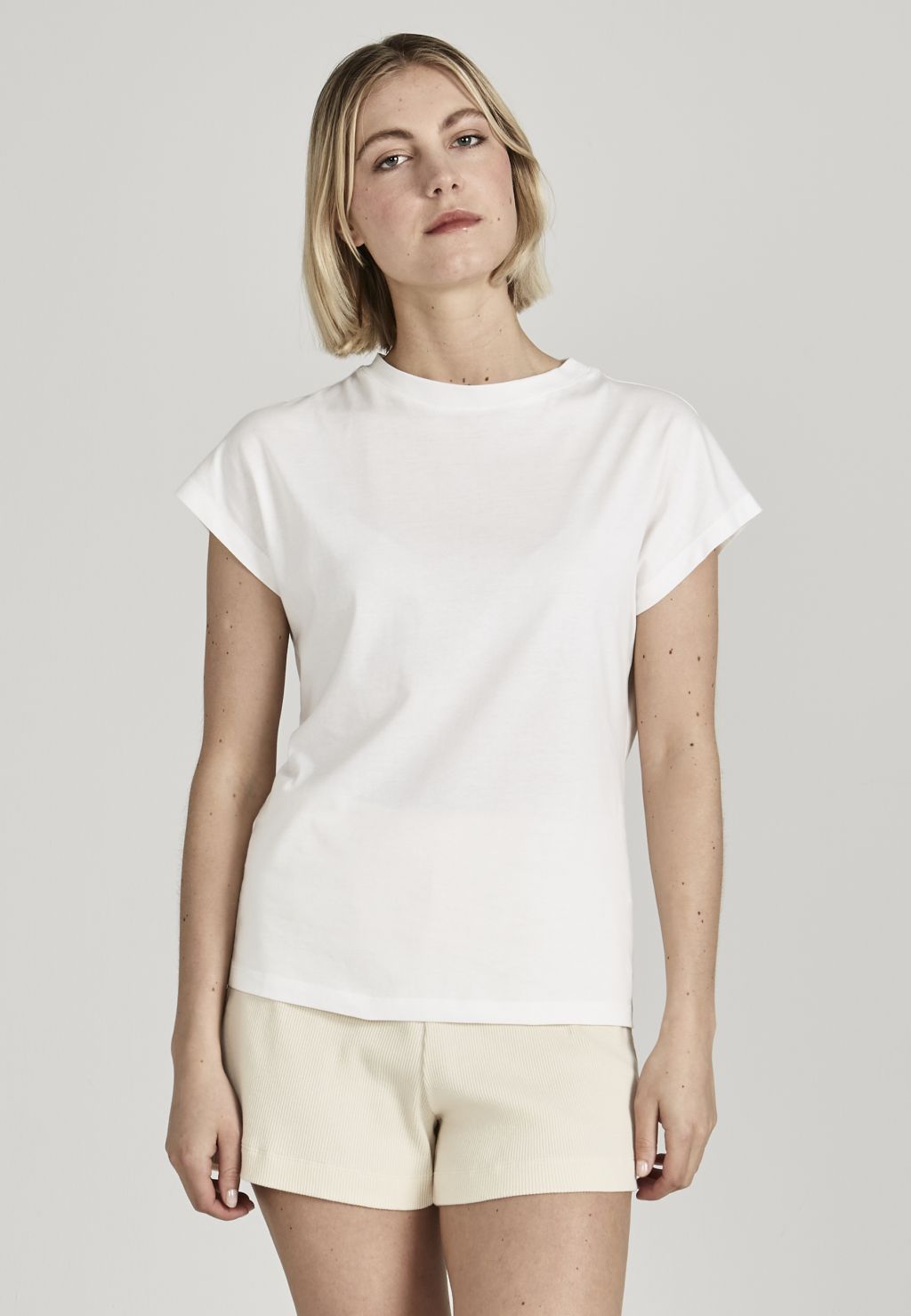 Laila - T-Shirt aus Bio-Baumwolle GOTS white M