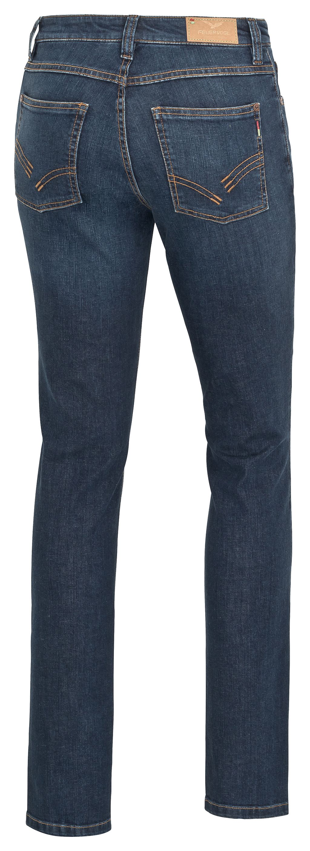 Svenja Fashion Blue Slim Fit Medium Waist Jeans - Bio-Baumwolle 34