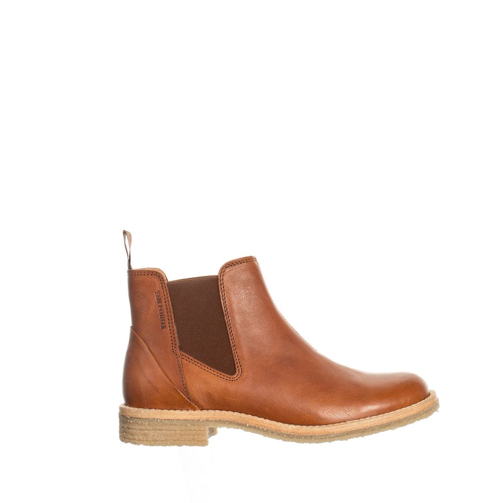 Astrid vegetable tanned leather cognac