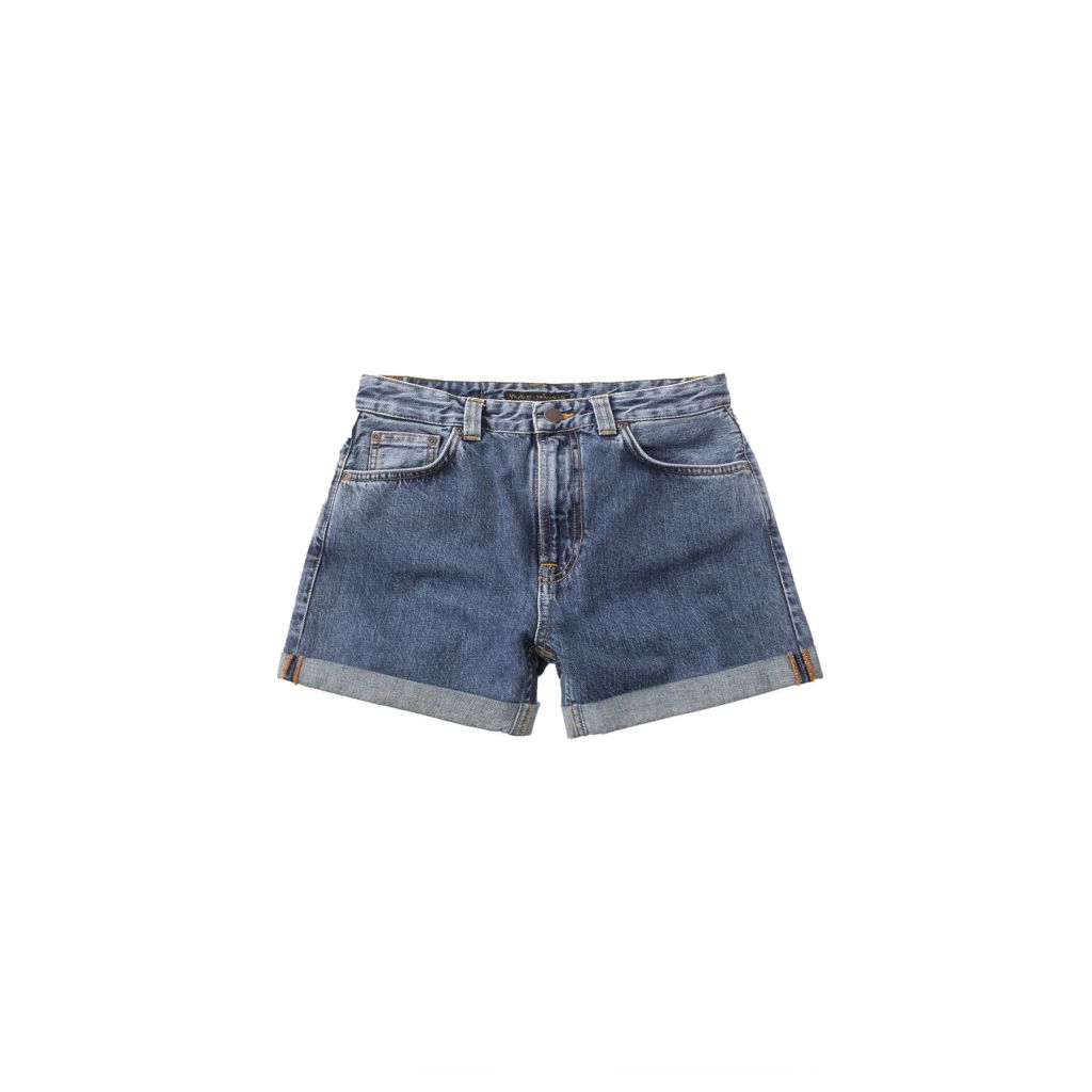 Jeans-Shorts Friendly Blue Denim aus Bio-Baumwolle 28