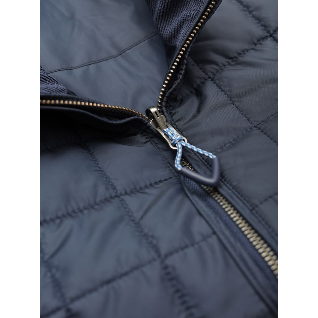 Fjord Reversible Quilted Jacket - Grs/Vegan Total Eclipse M