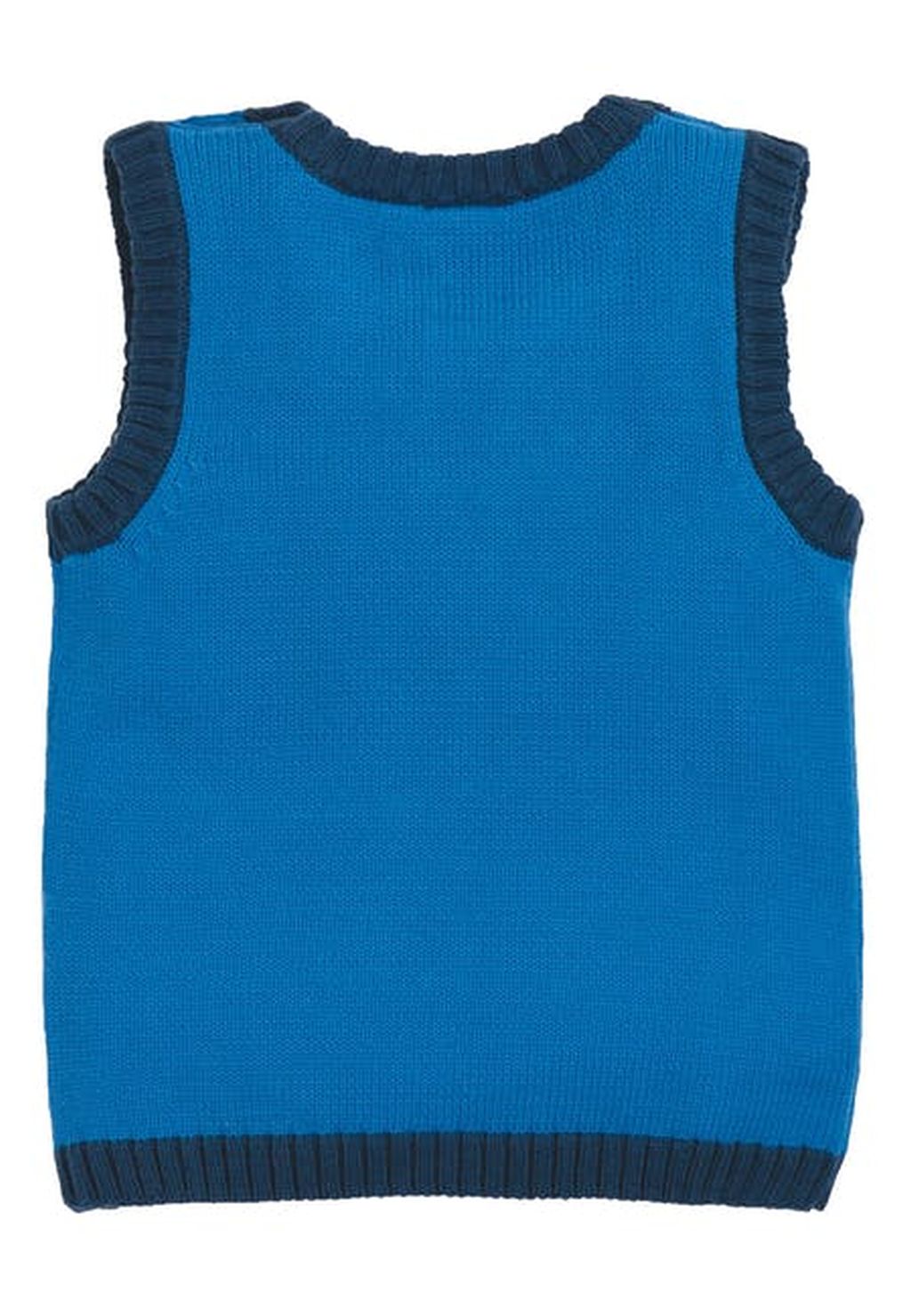 Hank Knitted Tank Top Sail Blue/Penguin 80/86